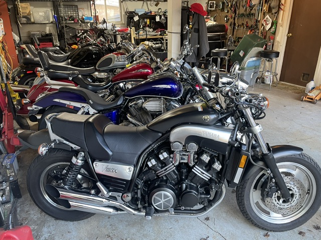 The Yamaha V-Max.